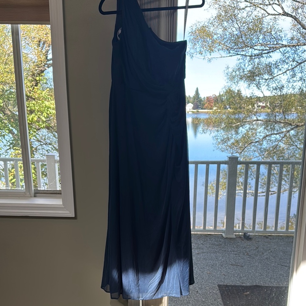 Elegant Navy Blue Gown